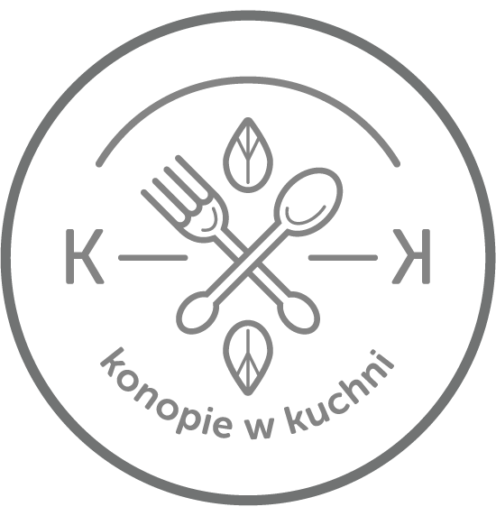 Konopie w kuchni - logo